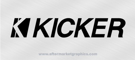 Kicker Audio Decals - Pair (2 pieces)